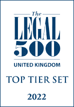 Legal 500 2022: Top Tier Set